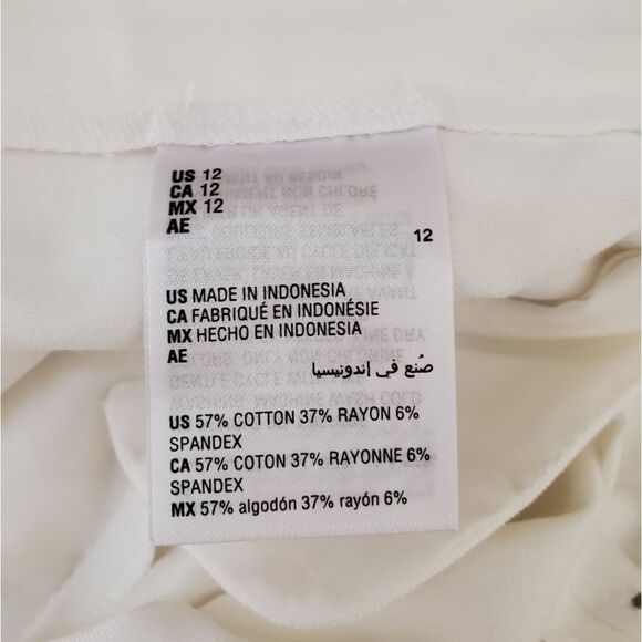 Alfani Belted Straight-Leg Pants Size 12 - Picture 12 of 13